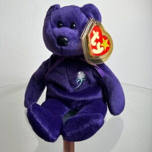 NWT TY Beanie Babies Princes Diana Bear 1997 Mint Condition Collectible